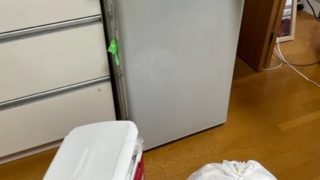 新しい冷蔵庫届く、早く冷やす方法。